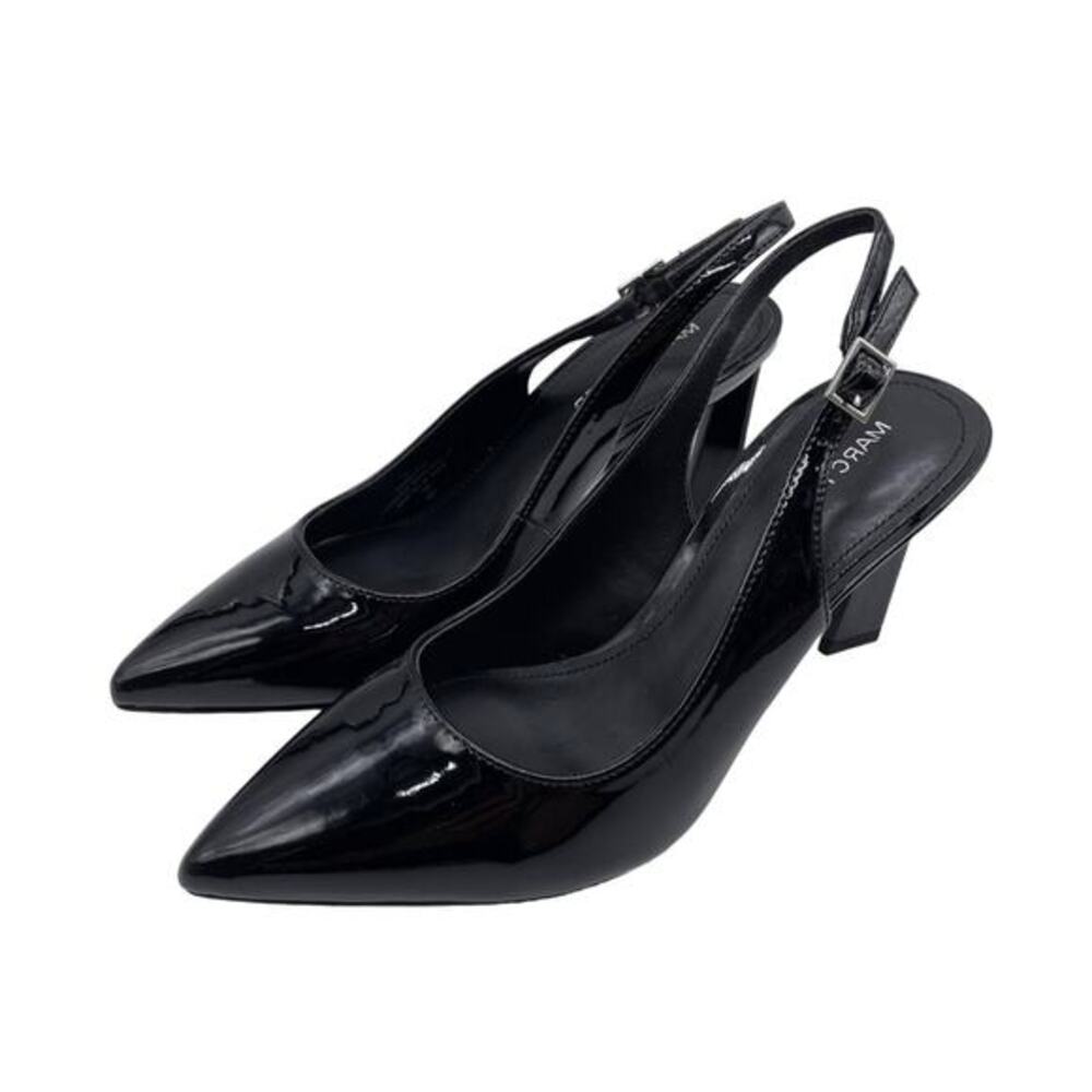 Marc‎ Fisher Women's 7 Black Sannek Sculpted Dress Pumps Women's Shoes